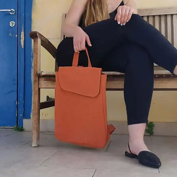 vegan backpack laptop