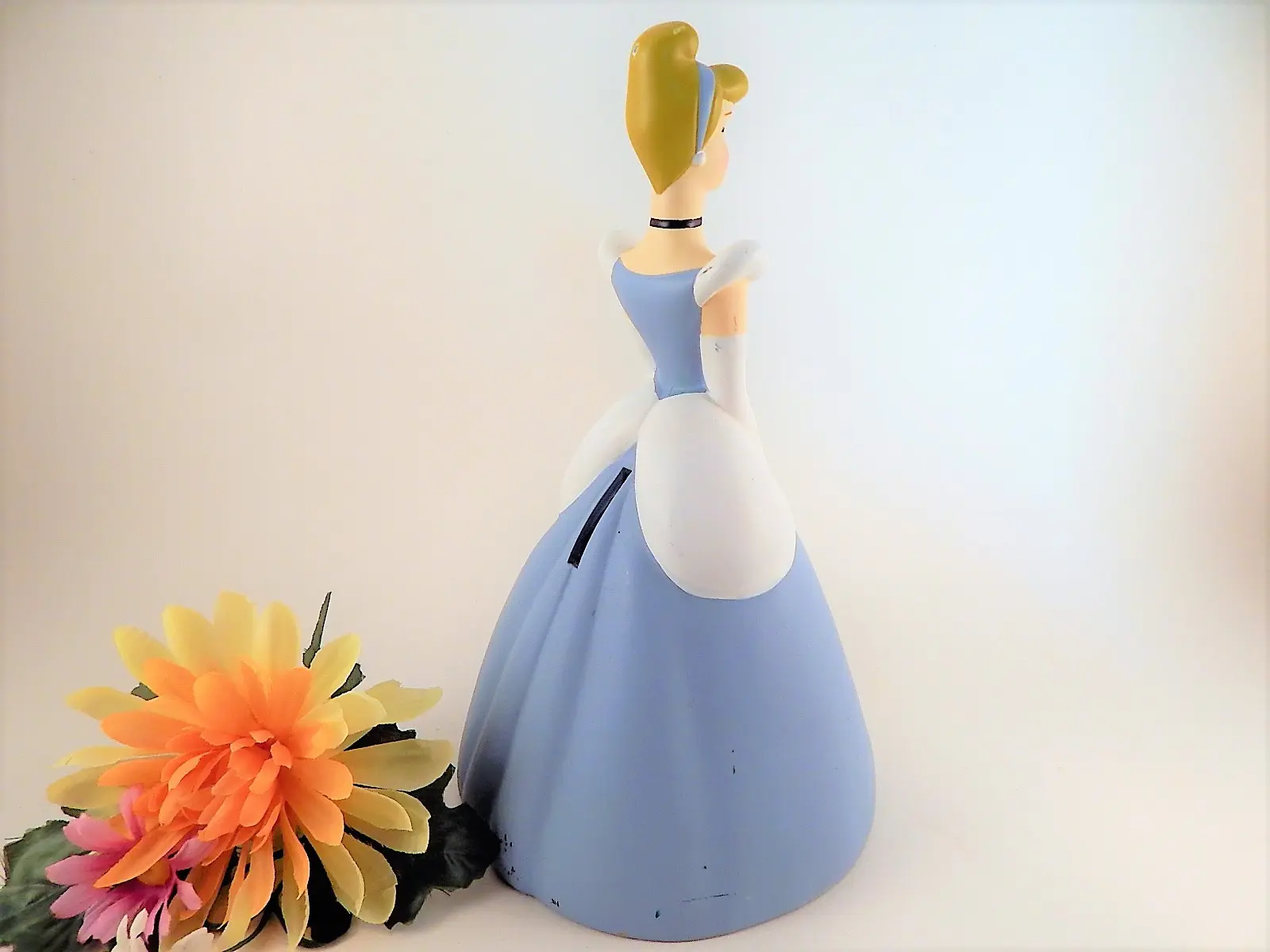 Cinderella Coin Bank Disney Princess Figurine Vintage Disneyana
