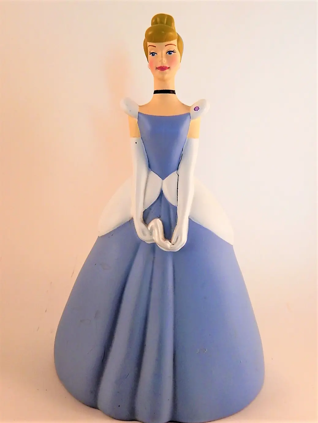 Cinderella Coin Bank Disney Princess Figurine Vintage Disneyana